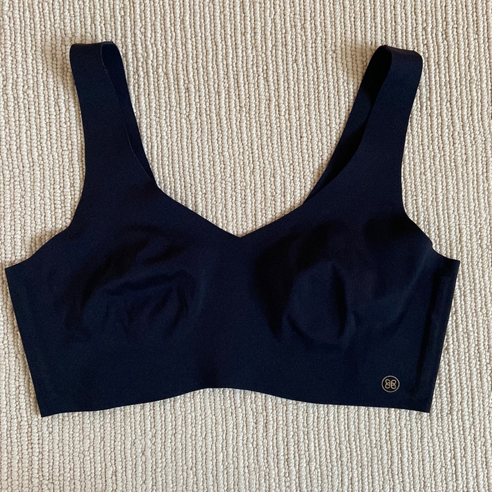 Honeylove black v-neck bra size small